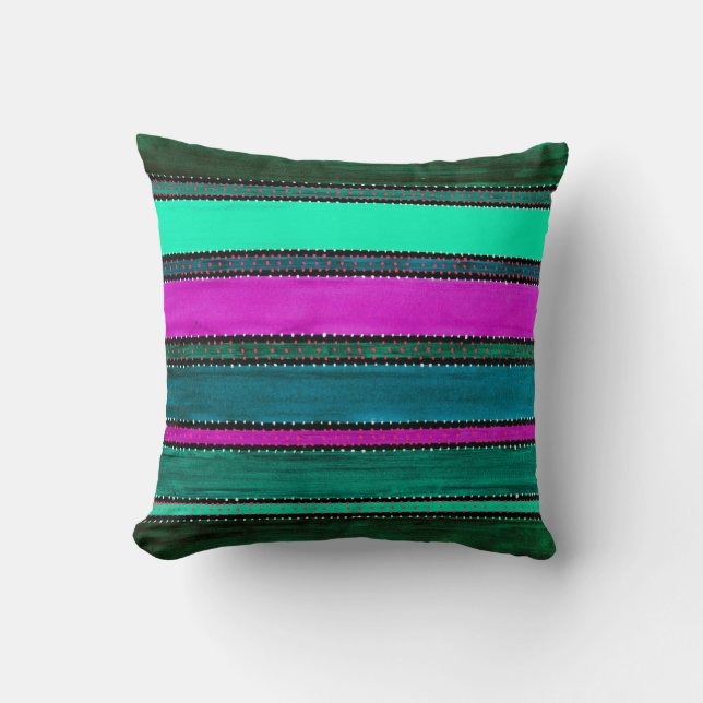 Coussin Guatémala Rainbow 5 Thers (Recto)