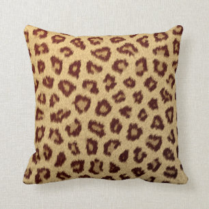 Coussin guépard de léopard