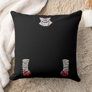 Coussin Guerrier taché de rouge des ombres