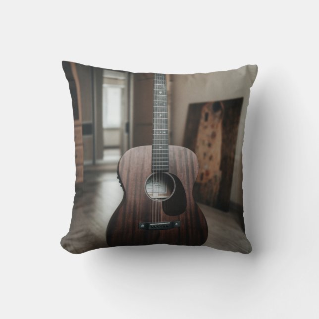 Coussin Guitare de basse cool (Recto)