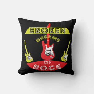 Coussin Guitare électrique Rick Dreams Rock Musique