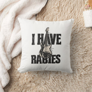 Coussin Guitare Esprit Sauvage a de l'Énergie de Rage