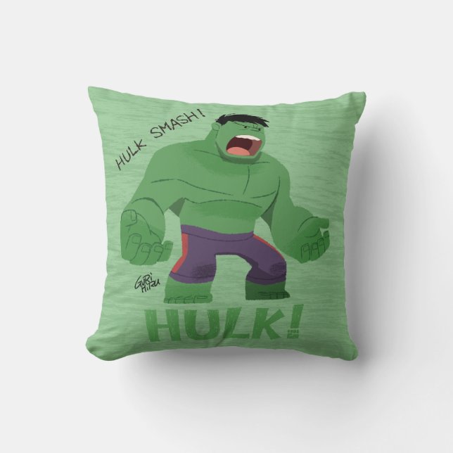 Coussin Guri Hiru Hulk (Recto)