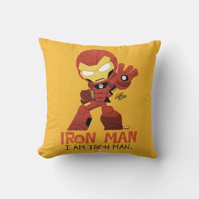 Coussin Guri Hiru Iron Man (Recto)