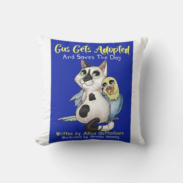 Coussin Gus est adopté et économise le jour (Recto)