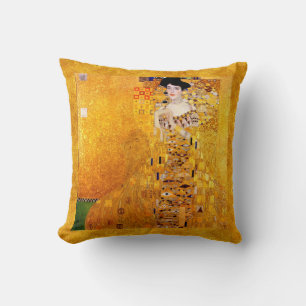 Coussin Gustav Klimt Adele Bloch-Bauer Art Nouveau Vintage