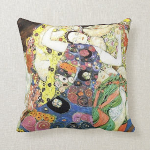 Coussin Gustav Klimt Die Jungfrauen