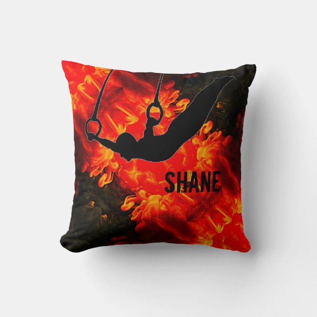 Coussin Gymnastique masculine - Lava Destructive Boys Cust (Recto)