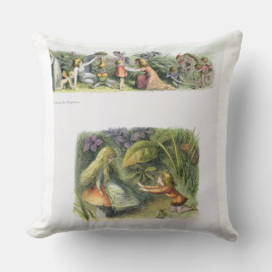 Coussin Habillage des elfes de bébé, et rejeté ! ,