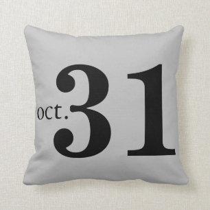 Coussin Halloween amusant et heureux