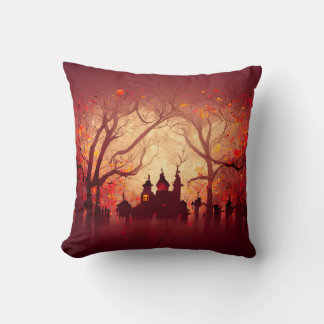 Coussin Halloween Bourgogne