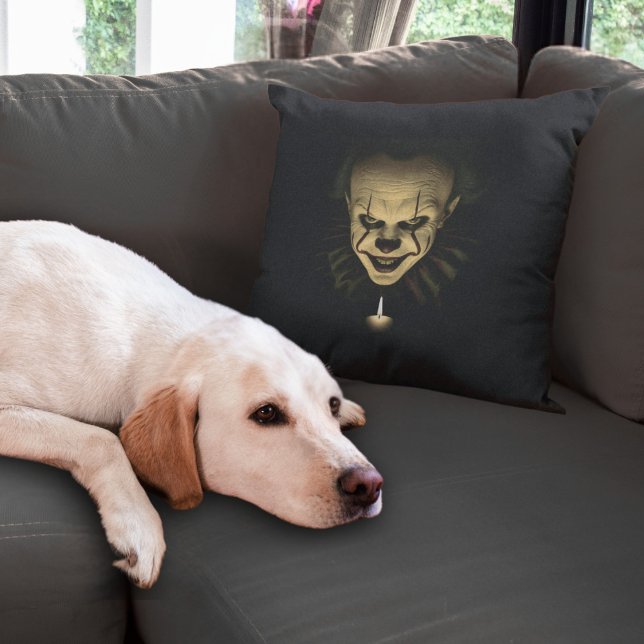 Coussin Halloween Clown déplaisant Décor (Créateur téléchargé)