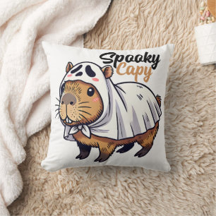 Coussin Halloween éffrayant Capy Cute
