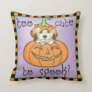 Coussin Halloween Havanese