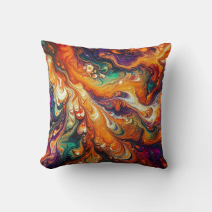 Coussin Halloween inspiré / Mouvement / Cravate-Dye Pour