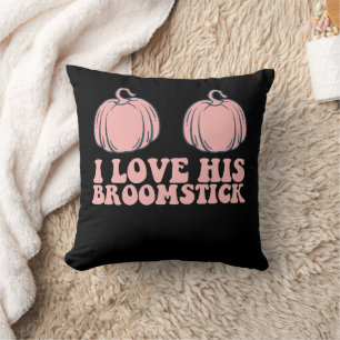Coussin Halloween J'Aime Ses Couples Super Broomstick