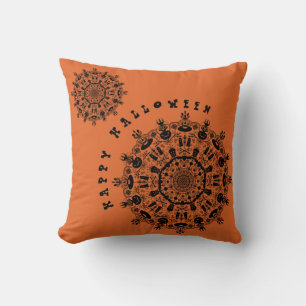 Coussin Halloween Mandala