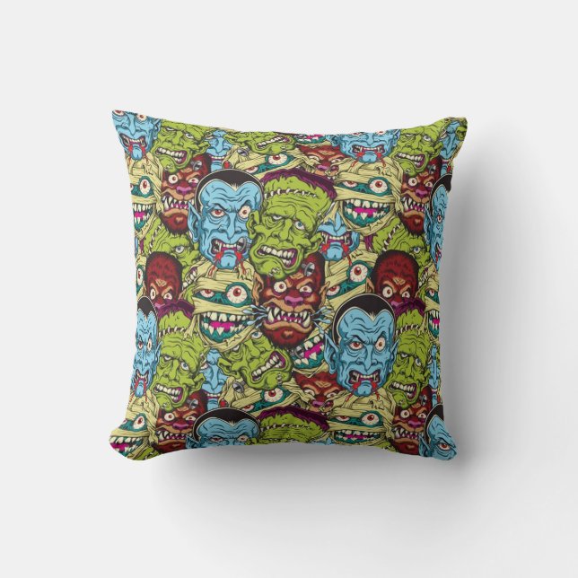 Coussin Halloween Monster Mash (Recto)