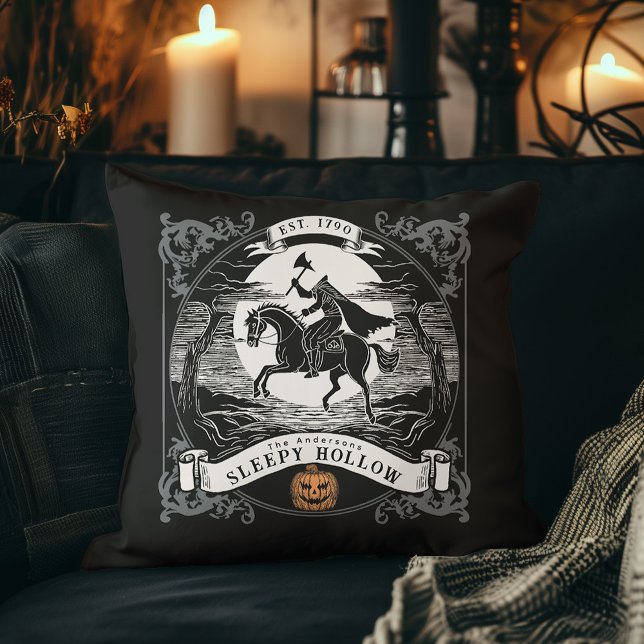 Coussin Halloween sans tête Horseman Sleepy Hollow (Créateur téléchargé)