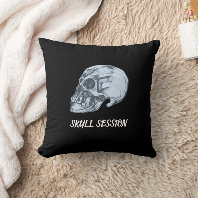 Coussin Halloween Skull Session (Couverture)