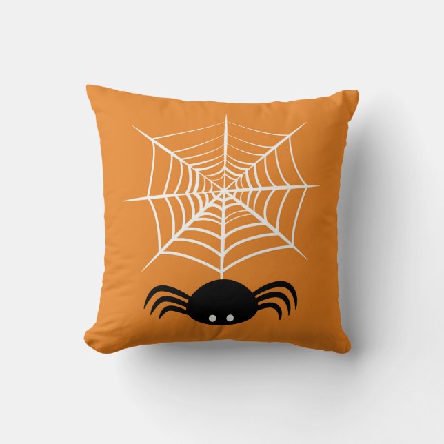 Coussin Halloween Spider Web (Recto)