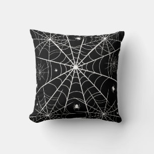 Coussin Halloween Spider Web