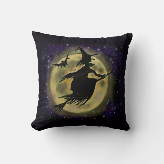 Coussin Halloween Witch (Recto)