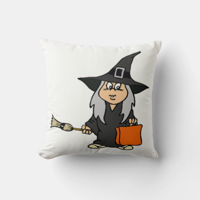 COUSSIN HALLOWEEN WITCH (Recto)