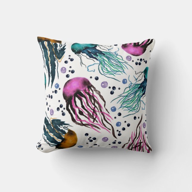 Coussin Hand drawn illustration. Seamless pattern. Digital (Recto)