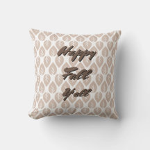 Happy Fall Y’all - Elégant Automne Feuilles Brown