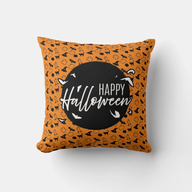 Coussin Happy Halloween (Recto)