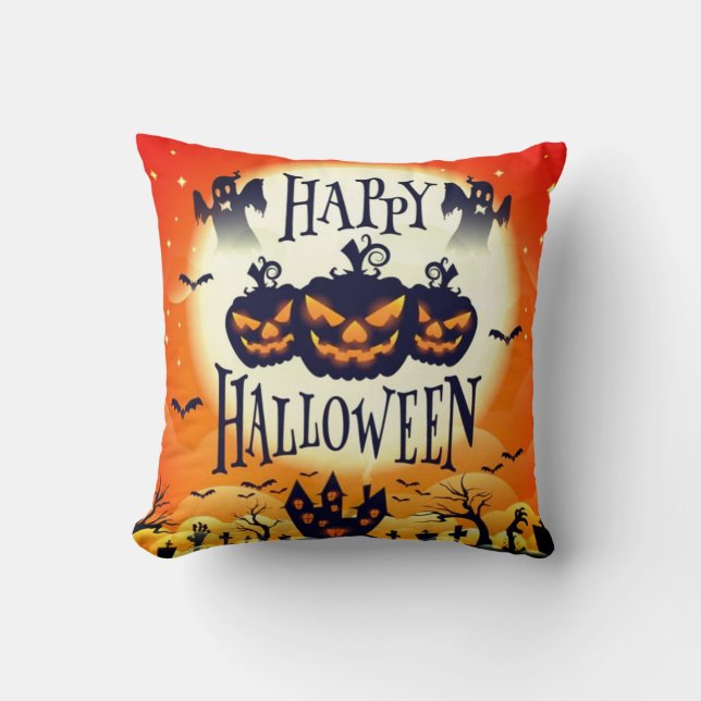 Coussin Happy Haunween (Recto)