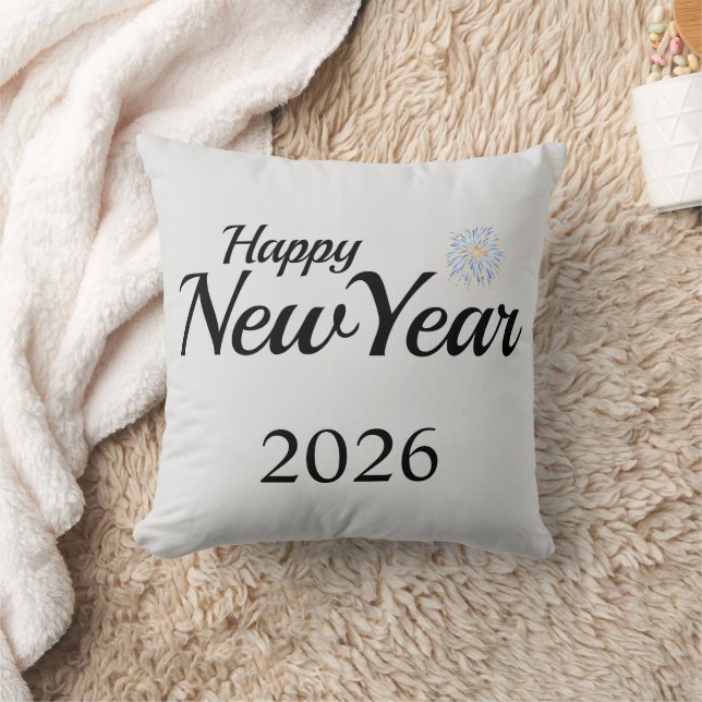 Coussin Happy New Year Custom Present (Couverture)