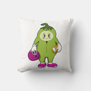 Coussin Haricot aux Sports de Football