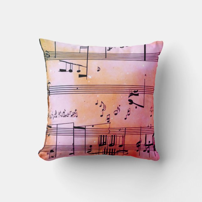 Coussin Harmonie vive : Mode unique pour les tendances mod (Recto)