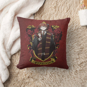 Coussin HARRY POTTER™ Anime Ron Weasley House Crest