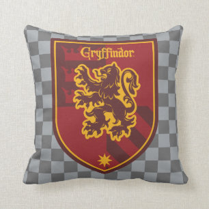 Coussin Harry Potter   Blason de fierté de la maison Gryff