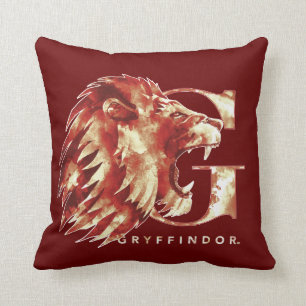 Coussin Harry Potter   GRYFFINDOR™ Lion Aquarelle