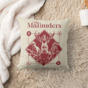 Coussin HARRY POTTER™ Les Marauders Animagus Graphisme