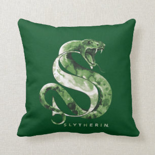 Coussin Harry Potter   SLYTHERIN™ Serpent Aquarelle