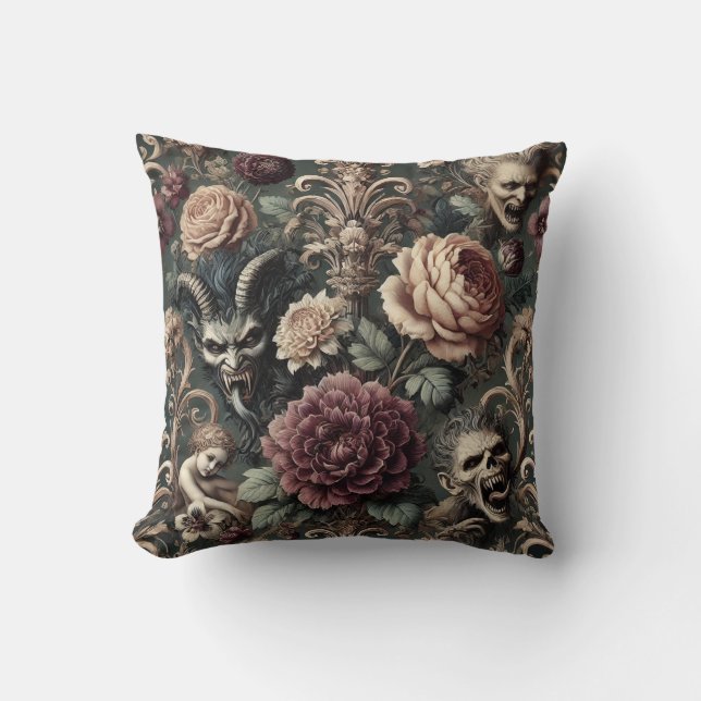 Coussin Hauned Harmonics - Gothique victorien (Recto)