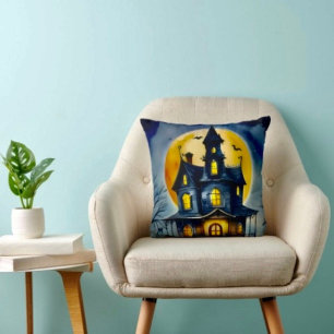 Coussin Haunted Hollow & Lune