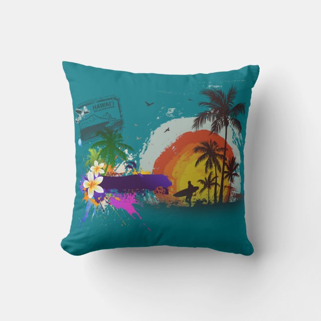 Coussin Hawaii (Recto)
