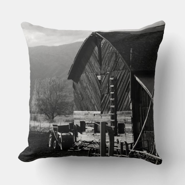 Coussin Hay Barn (Recto)