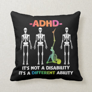 Coussin HDA Non Handicap Différentes Capacités Skeleton