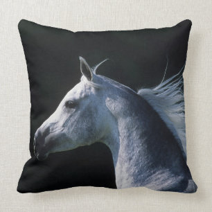 Coussin Headshot arabe 2 de cheval