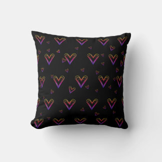 Coussin heart Throw Pillow