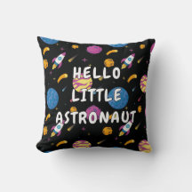 Hello Little Astronaut Space Motif