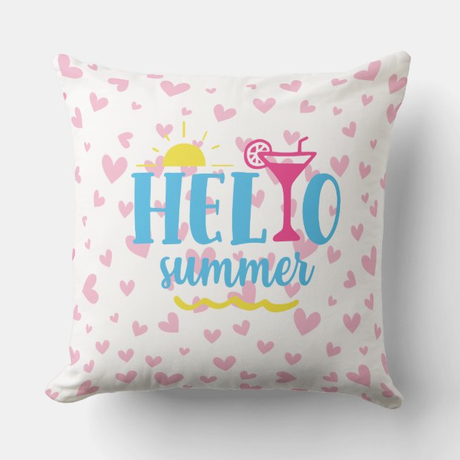 COUSSIN HELLO SUMMER (Recto)