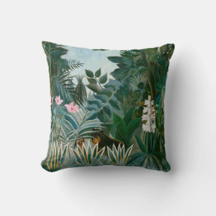Coussin Henri Rousseau - La jungle équatoriale